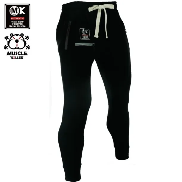 VSZAP fighting exercise plus velvet autumn and winter warm sports pants MMA leisure wulin wind fitness running man |