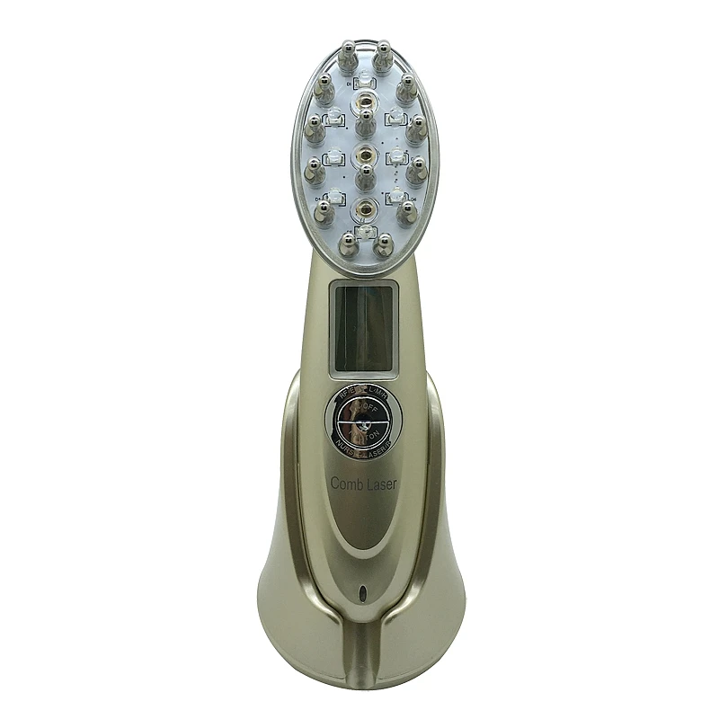 Laser Come Anti Hair Loss Device Red Light Photon Therapy EMS Stimulation Hair Regrowth Laser Comb Scalp Vibration Massager
Laser Come Anti Hair Loss Device Red Light Photon Therapy EMS Stimulation Hair Regrowth Laser Comb Scalp Vibration Massager