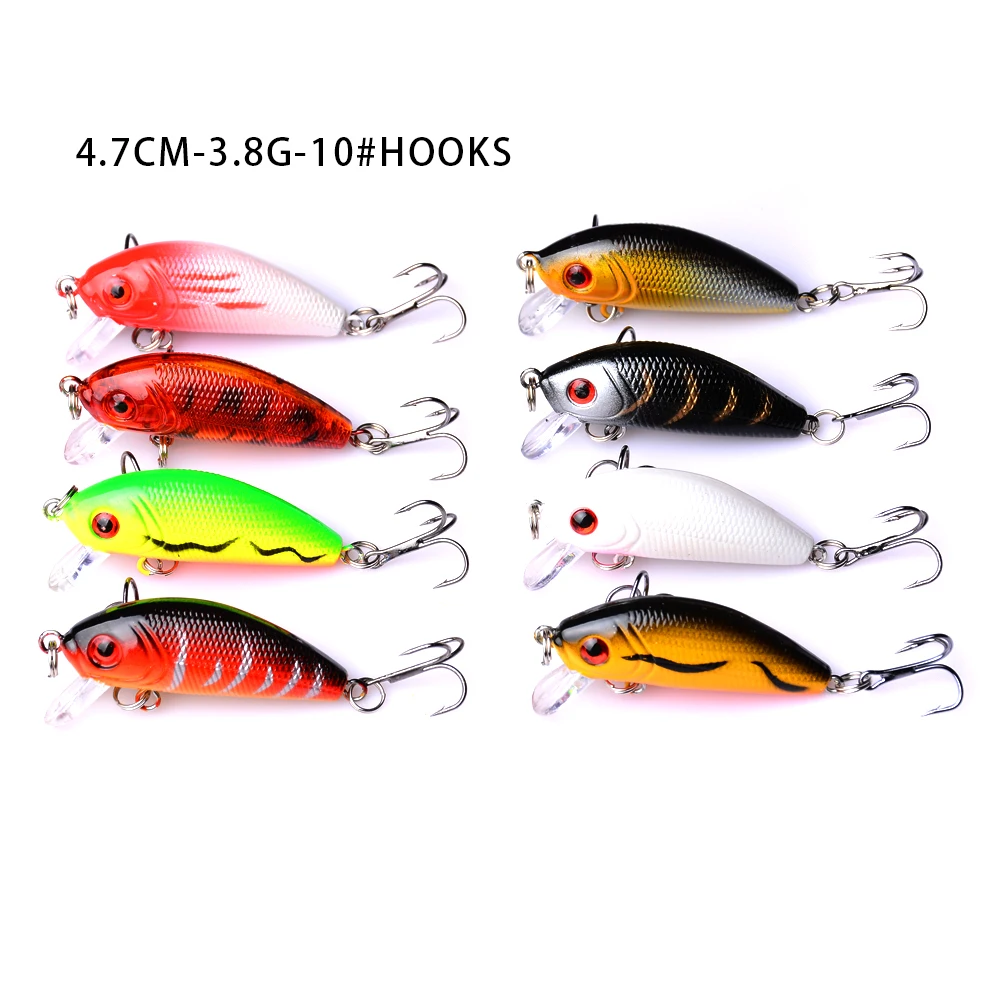 43PCS/Lot Mixed Minnow Fishing Lure 320g Crankbait Hard Bait Carp Bass Pike Bait Lure Fishing Tackle
43PCS/Lot Mixed Minnow Fishing Lure 320g Crankbait Hard Bait Carp Bass Pike Bait Lure Fishing Tackle