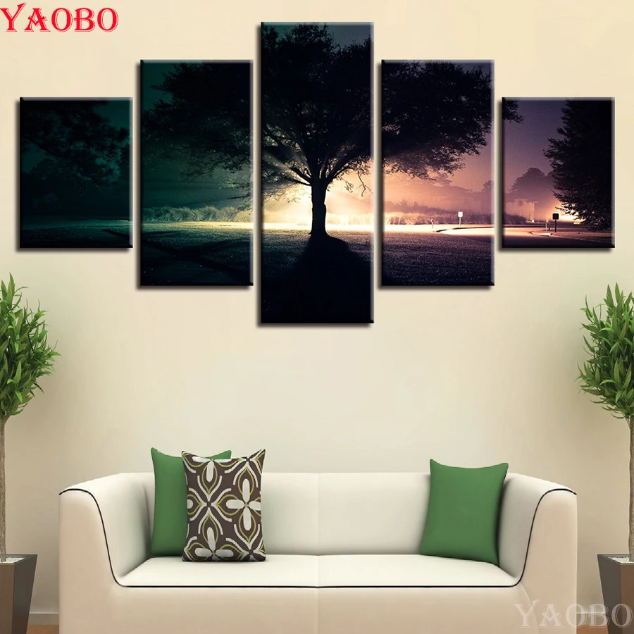 Yao bo DIY Diamond Embroidery Tree Nightscape Dusk landscape Diamond Painting For Living Room Home Decor Cross Stitch 5Pcs/set
Yao bo DIY Diamond Embroidery Tree Nightscape Dusk landscape Diamond Painting For Living Room Home Decor Cross Stitch 5Pcs/set