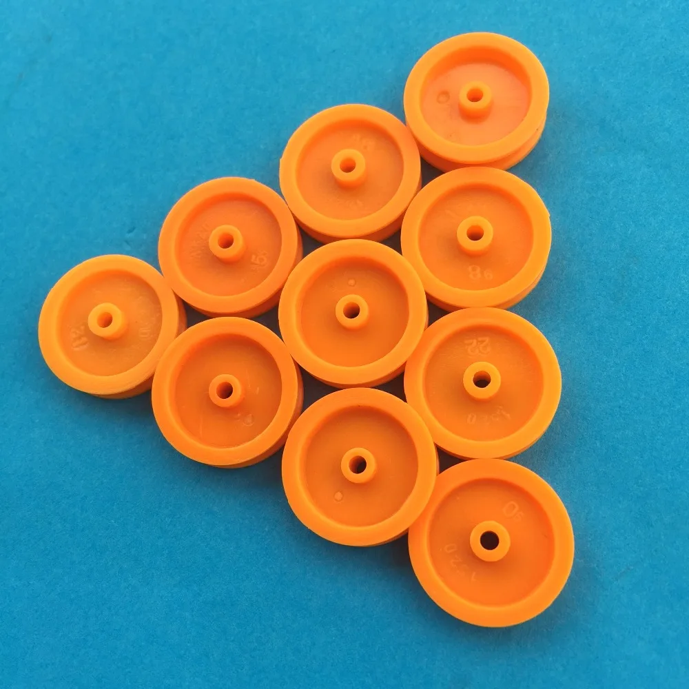 10pcs J347Y 2*17mm Yellow Plastic Model Belt Pulley DIY Micro Motor Transmission Parts Gear Box Mating Parts
10pcs J347Y 2*17mm Yellow Plastic Model Belt Pulley DIY Micro Motor Transmission Parts Gear Box Mating Parts