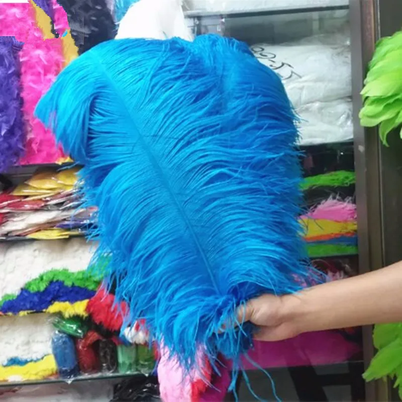 High quality 10PCS Thick pole ostrich feather lake blue ostrich plumage 55-60cm / 22-24 inches plume performing decorations
High quality 10PCS Thick pole ostrich feather lake blue ostrich plumage 55-60cm / 22-24 inches plume performing decorations