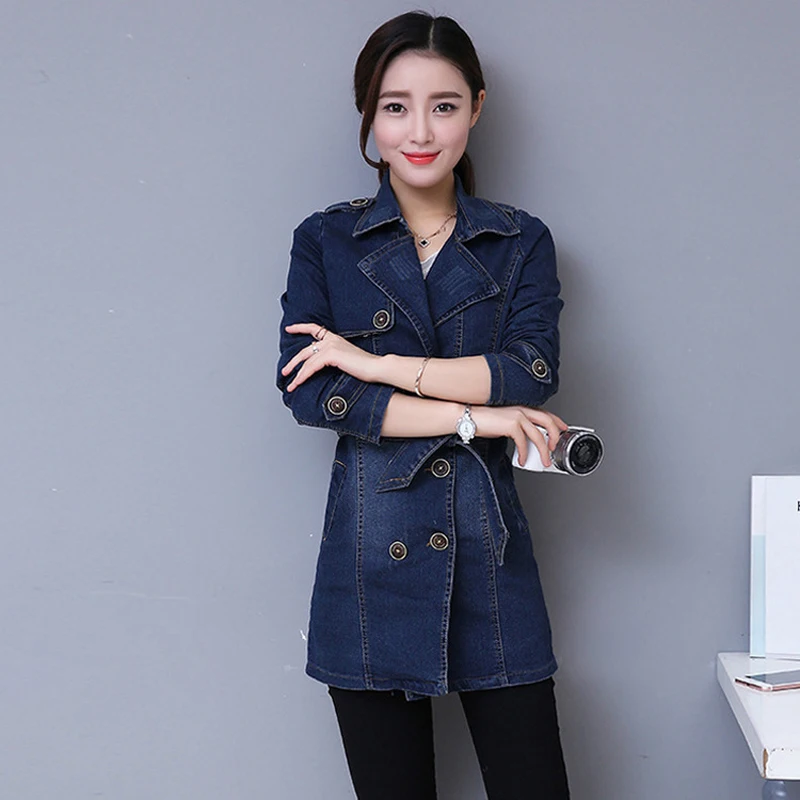 2019 Long Sleeve Denim Jacket Women Autumn Winter Loose Thin Wild Windbreaker Jacket Women Plus Size Long Denim Jackets Coat
2019 Long Sleeve Denim Jacket Women Autumn Winter Loose Thin Wild Windbreaker Jacket Women Plus Size Long Denim Jackets Coat