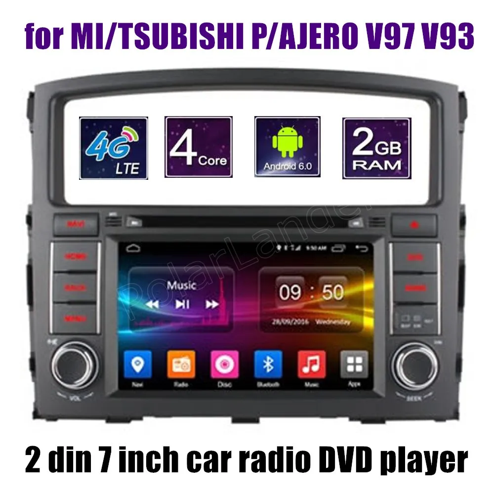 4 Core Android 6.0 Car DVD player radio stereo for MITSUBISHI PAJERO V97 V93 Radio steering wheel control
4 Core Android 6.0 Car DVD player radio stereo for MITSUBISHI PAJERO V97 V93 Radio steering wheel control