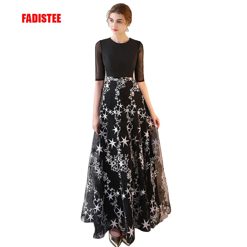 FADISTEE New arrival elegant long dress evening party A-line vestido de noiva formal appliques plears prom party floral print
FADISTEE New arrival elegant long dress evening party A-line vestido de noiva formal appliques plears prom party floral print