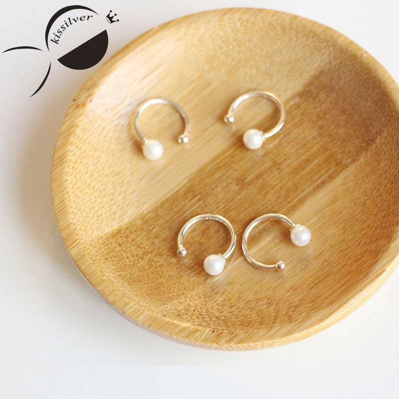 S925 Sterling Silver Hoop Earrings Ear Cuff Small Pearl Bead Simple Ear Hoop Female Without Pierced Hoop Earring Women
S925 Sterling Silver Hoop Earrings Ear Cuff Small Pearl Bead Simple Ear Hoop Female Without Pierced Hoop Earring Women