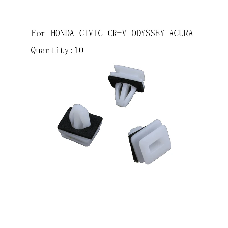 For HONDA CIVIC CR-V ODYSSEY ACURA Bumper Side Skirt Sill Trim Clips Exterior x10
For HONDA CIVIC CR-V ODYSSEY ACURA Bumper Side Skirt Sill Trim Clips Exterior x10