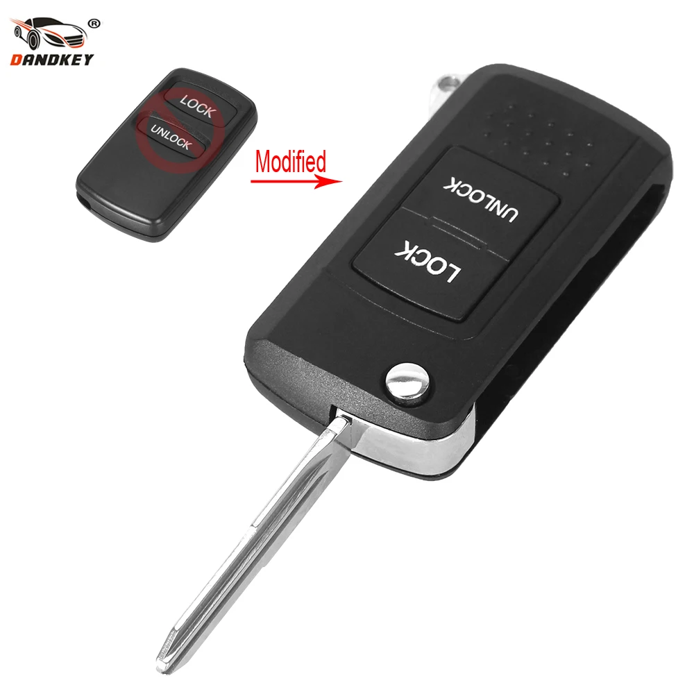 DANDKEY Flip Folding Car Remote Key Shell Case Fob Uncut Blade for Mitsubishi Lancer 2 Buttons Car Key Replacement
DANDKEY Flip Folding Car Remote Key Shell Case Fob Uncut Blade for Mitsubishi Lancer 2 Buttons Car Key Replacement