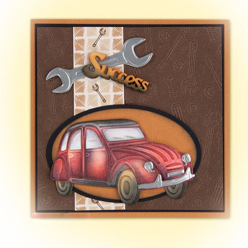Cool Car Toy Metal Cutting Dies Stencils For DIY Scrapbooking Decorative Embossing Cards Handcraft New Die Cut Template 2019
Cool Car Toy Metal Cutting Dies Stencils For DIY Scrapbooking Decorative Embossing Cards Handcraft New Die Cut Template 2019