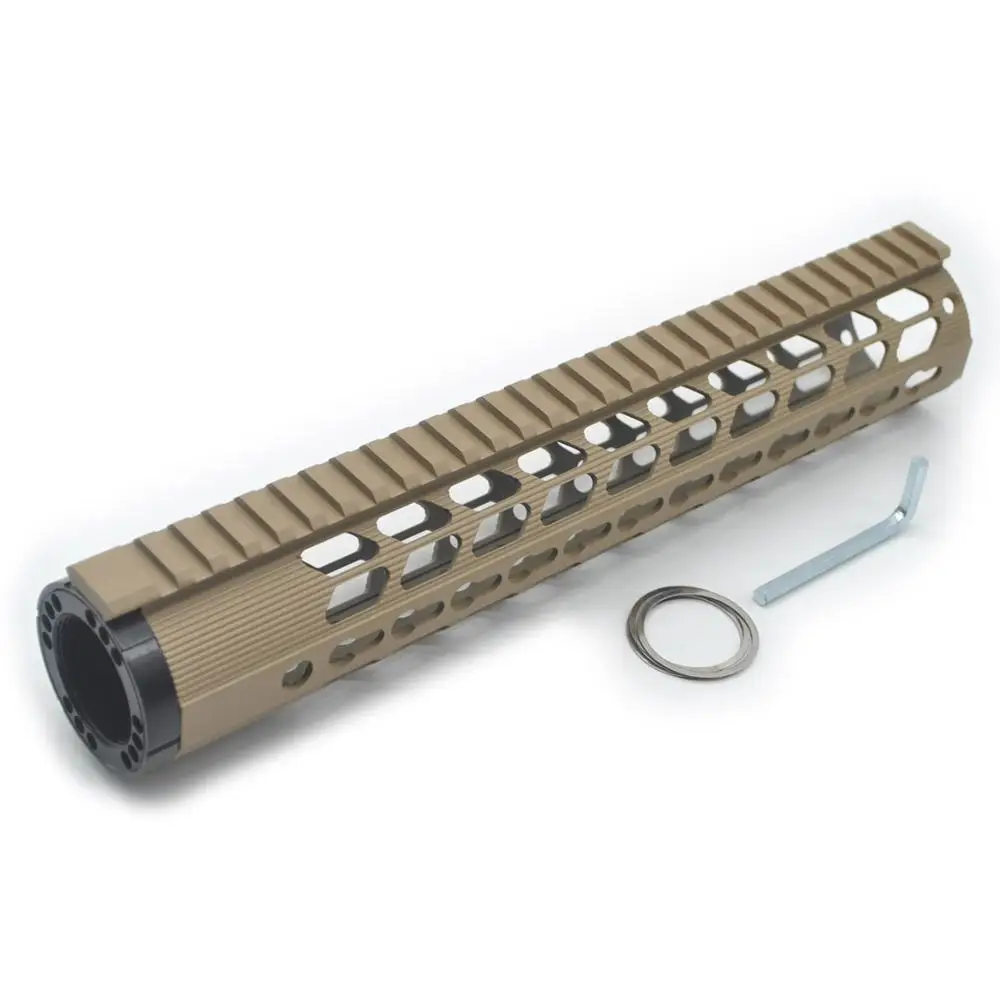 Aplus 12'' inch LR-308 Keymod Handguard Rail Free Float Mount System Fit .308/7.62 Tan Printed w/o End Cap
Aplus 12'' inch LR-308 Keymod Handguard Rail Free Float Mount System Fit .308/7.62 Tan Printed w/o End Cap