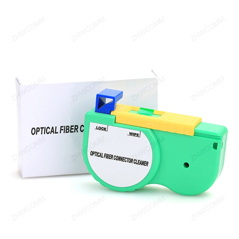 ZHWCOMM new 500 times Cassette Cleaner/ Fiber Optic Cleaning Box for various fiber optic connectors
ZHWCOMM new 500 times Cassette Cleaner/ Fiber Optic Cleaning Box for various fiber optic connectors