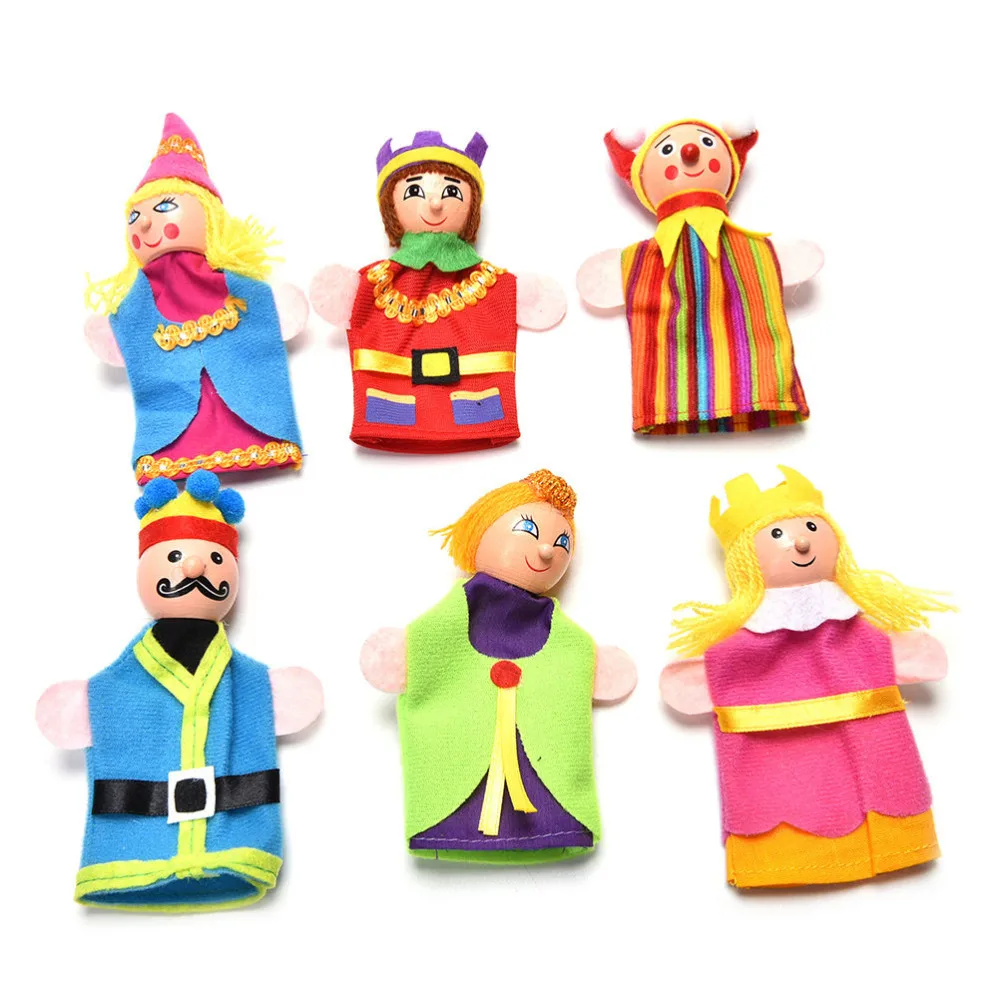 6Pcs/lot Queen Finger Puppets Toy Means Even Dolls Puppet Placarders Dolls Baby Story Telling Stuffed Toys Hot Selling
6Pcs/lot Queen Finger Puppets Toy Means Even Dolls Puppet Placarders Dolls Baby Story Telling Stuffed Toys Hot Selling