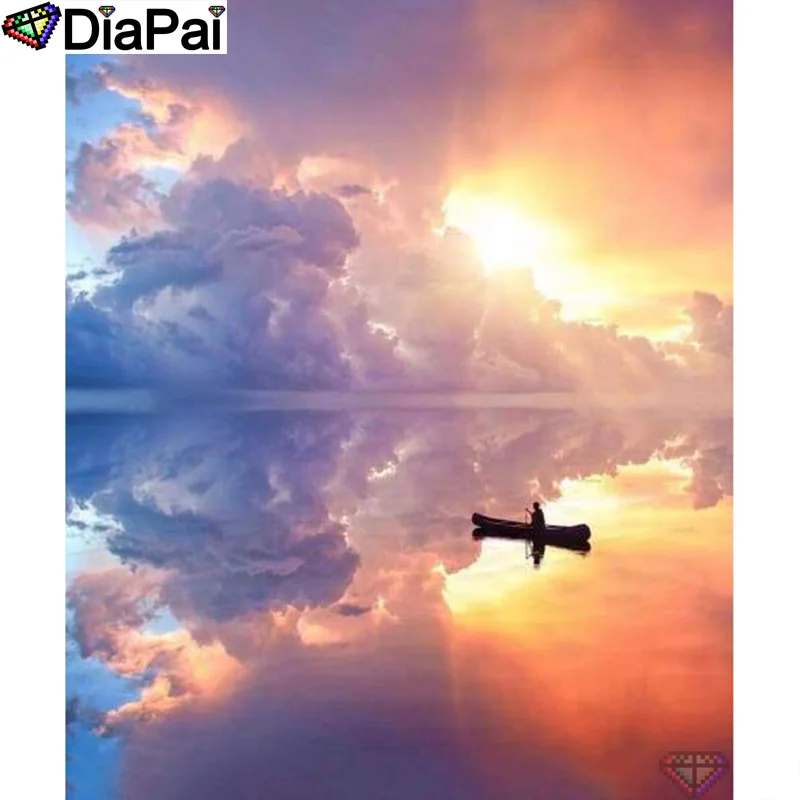 DIAPAI Diamond Painting 5D DIY 100% Full Square/Round Drill "Ship sunset" Diamond Embroidery Cross Stitch 3D Decor A24380
DIAPAI Diamond Painting 5D DIY 100% Full Square/Round Drill "Ship sunset" Diamond Embroidery Cross Stitch 3D Decor A24380