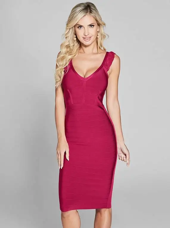 2019 New Women Red V-neck spaghetti strap dress Bodycon Vestidos Celebrity evening Party Dress dropshipping
2019 New Women Red V-neck spaghetti strap dress Bodycon Vestidos Celebrity evening Party Dress dropshipping