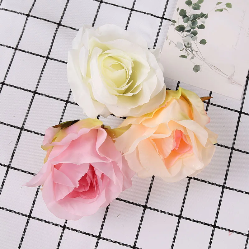 9pcs/lot High Quality Rose Flower Head Silk Artificial Flower Wedding Decoration DIY Garland Craft Flower
9pcs/lot High Quality Rose Flower Head Silk Artificial Flower Wedding Decoration DIY Garland Craft Flower