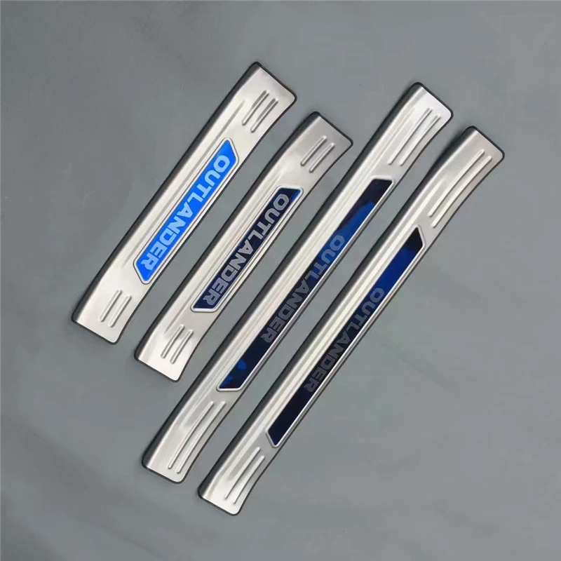 4pcs/set Stainless steel exterior door sill strip fit for 2018 OUTLANDER Threshold trim welcome pedal Scuff plate guard cover
4pcs/set Stainless steel exterior door sill strip fit for 2018 OUTLANDER Threshold trim welcome pedal Scuff plate guard cover