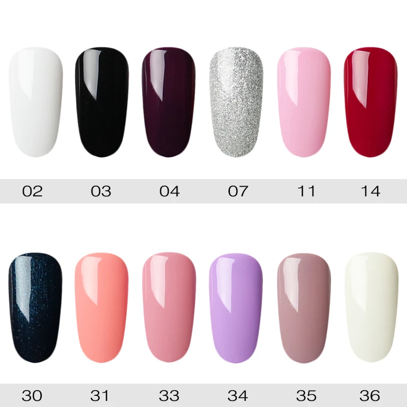 NAILWIND 7 мл Горячая продажа 01-58 чистый разноцветный гель для ногтей лак личная