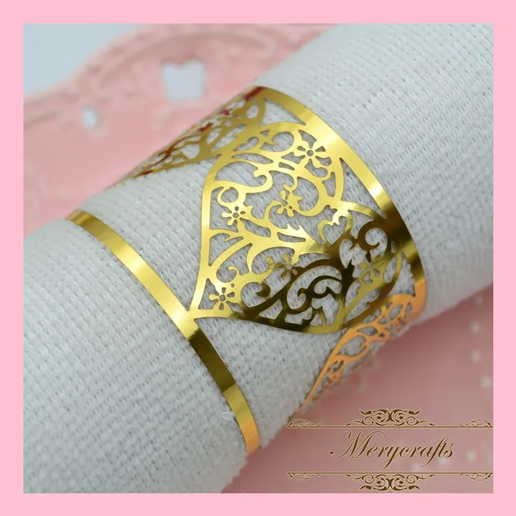 NR03 Wonderful Fancy Design Unique Big Delicate Hearts Carved Pattern Golden Paper Party Decorations Laser Cut Napkin Ring
NR03 Wonderful Fancy Design Unique Big Delicate Hearts Carved Pattern Golden Paper Party Decorations Laser Cut Napkin Ring