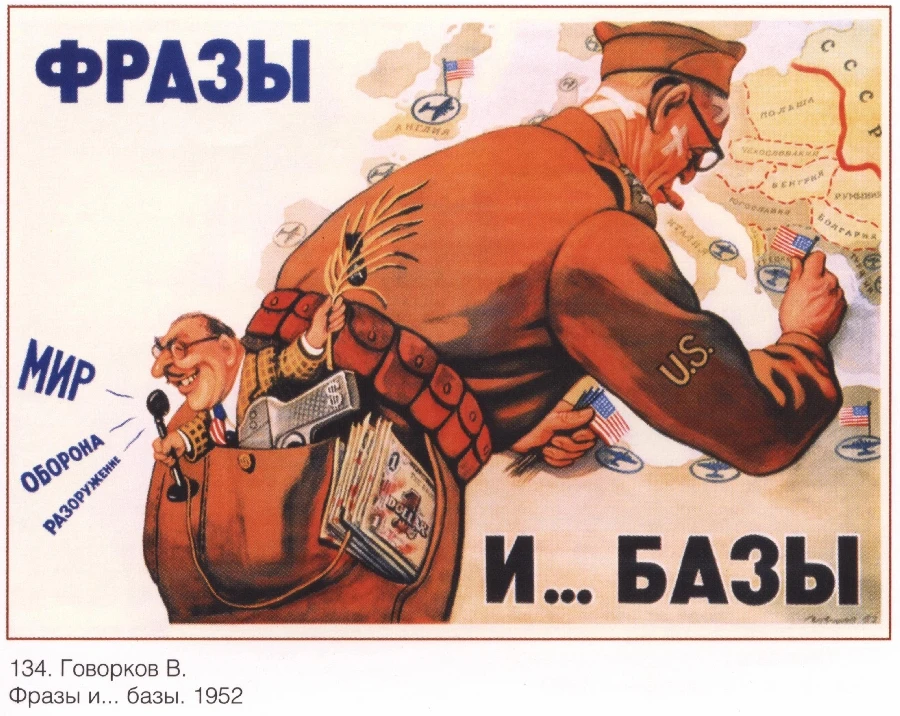 Советский русский винтажный постер фразы и основы Классические холщовые картины