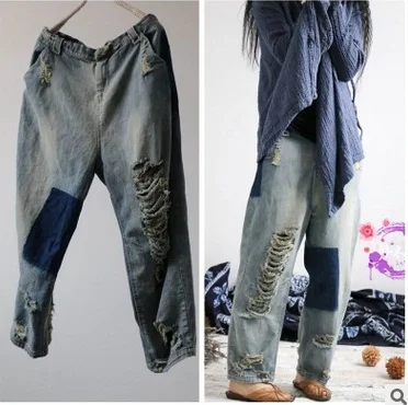 New product release in the summer 2017, the original design cowboy cotton loose big yards of women's haroun pants
New product release in the summer 2017, the original design cowboy cotton loose big yards of women's haroun pants