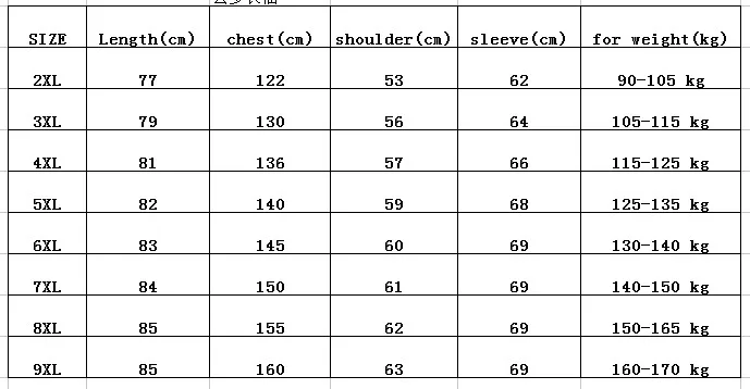 Spring Winter Plus size 2xl-8xl 9xl men fleece Hoodies print outerwear large male o-neck collar Sweatshirts 160 cm 6 models
Spring Winter Plus size 2xl-8xl 9xl men fleece Hoodies print outerwear large male o-neck collar Sweatshirts 160 cm 6 models