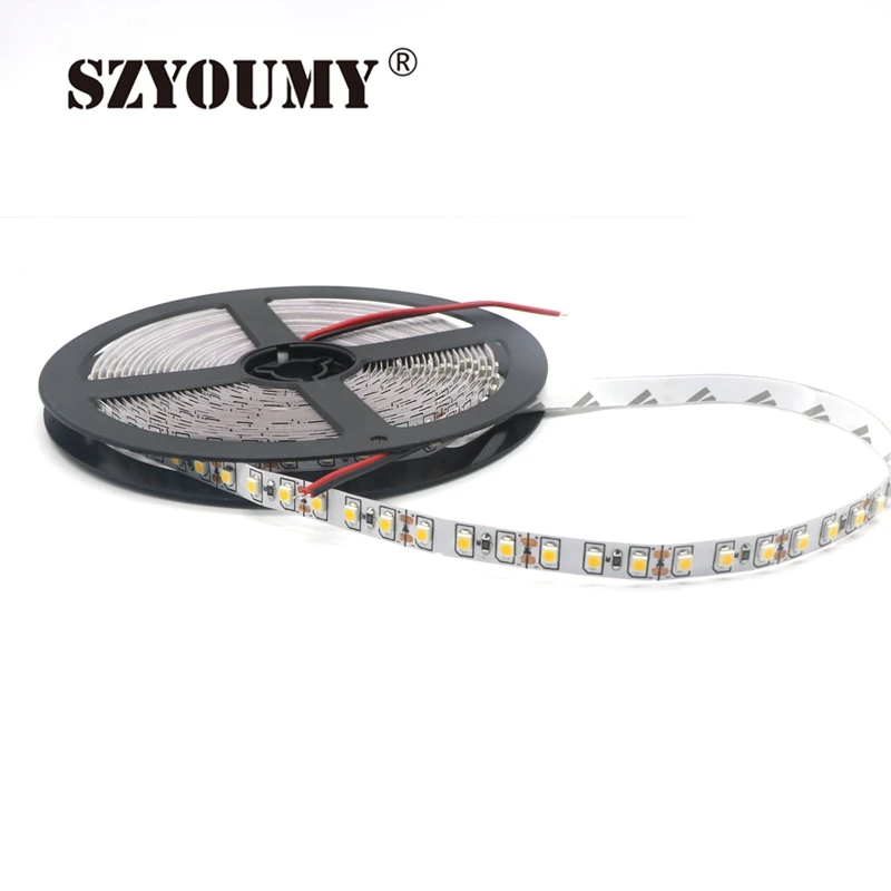SZYOUMY 20 м/лот 3528 600 Светодиодная лента 120 светодиодов/м теплая белая холодная синяя