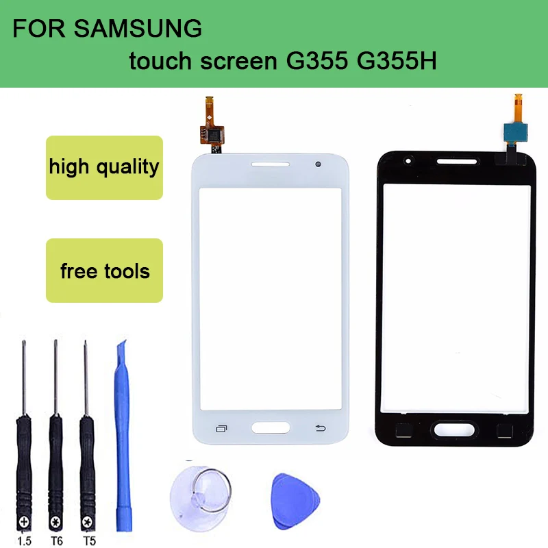 SZHAIYU 4 5 дюймов сенсорный экран стекло дигитайзер панель для Samsung Galaxy G355H G355 +