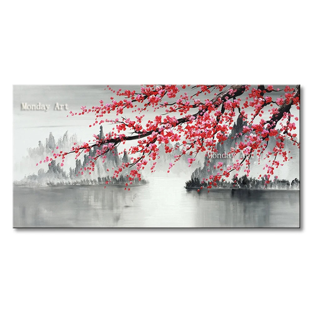 Aritist pure Hand Painted Plum Blossom Canvas art Handmade Traditional oil Paintings floral wall art Modern flower tree picture
Aritist pure Hand Painted Plum Blossom Canvas art Handmade Traditional oil Paintings floral wall art Modern flower tree picture