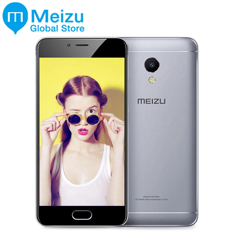 Оригинал Meizu M5s 3 ГБ Оперативная память 16 Встроенная мобильного телефона Android MTK Octa