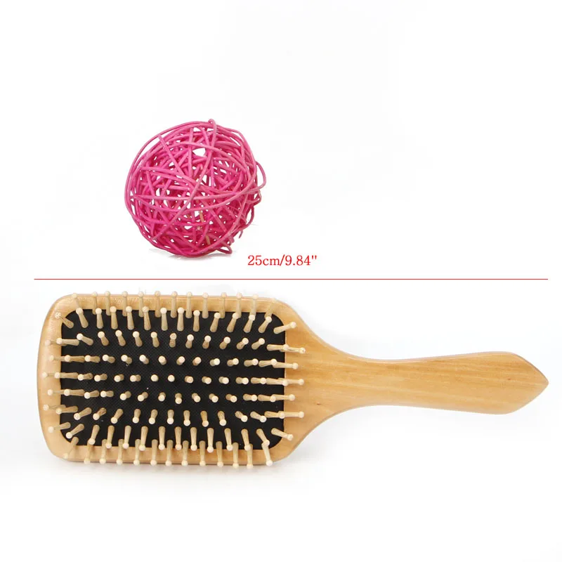 YAS Professional Wood Paddle Pin Hair Brush Cushion Massage Hair Comb Brush Heath High Quality Pro
YAS Professional Wood Paddle Pin Hair Brush Cushion Massage Hair Comb Brush Heath High Quality Pro