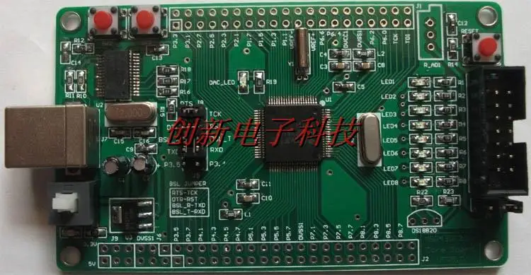 Для MSP430F2617 F2617, минимальная системная плата, макетная плата, USB интерфейс, Программирование USB
Для MSP430F2617 F2617, минимальная системная плата, макетная плата, USB интерфейс, Программирование USB
