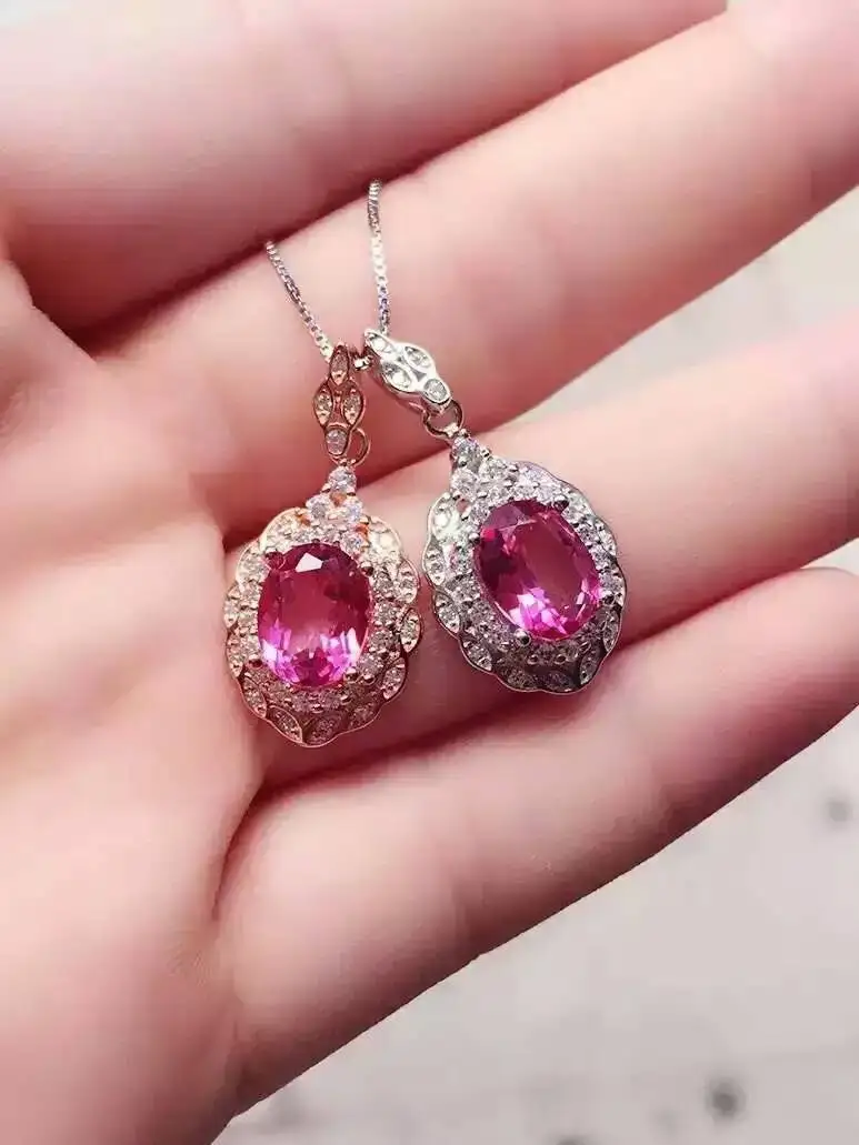 Подвеска из натурального камня с красным топазом, подвеска из серебра S925 пробы с натуральным драгоценным камнями, романтическое ожерелье с ...
Подвеска из натурального камня с красным топазом, подвеска из серебра S925 пробы с натуральным драгоценным камнями, романтическое ожерелье с ...