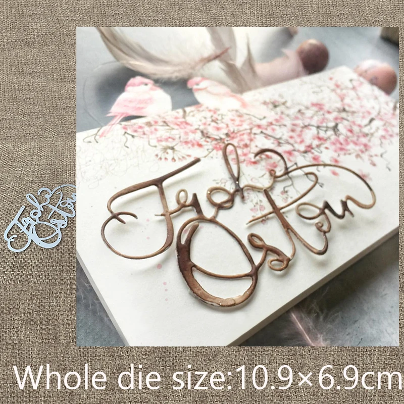 XLDesign Craft Metal Cutting Die cut dies German Happy Easter letters scrapbook Album Paper Card Craft Embossing die cuts
XLDesign Craft Metal Cutting Die cut dies German Happy Easter letters scrapbook Album Paper Card Craft Embossing die cuts