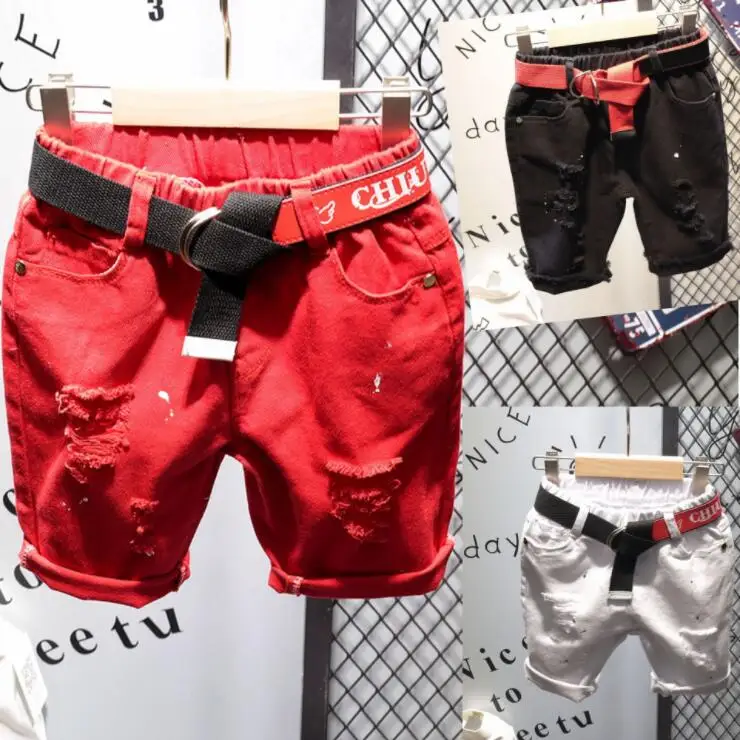 Hot sale children summer shorts Boys new casual color ripped holes denim shorts pants 2-7years !
Hot sale children summer shorts Boys new casual color ripped holes denim shorts pants 2-7years !