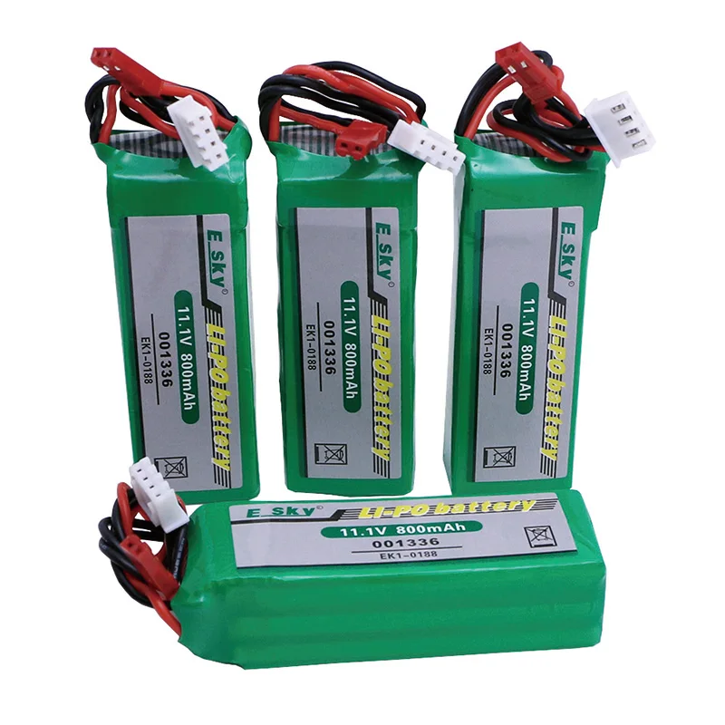 Шт. 4 шт. перезаряжаемые Lipo батарея 800 мАч В 11 1 20C для 001336/EK1 0188 HM RC автомобиль