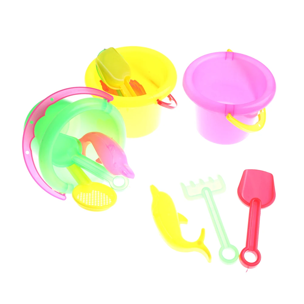 4Pcs Sand Sandbeach Kids Beach Toys Castle Bucket Spade Shovel Rake Water Tools High-grade beach barrels Beach toys for children
4Pcs Sand Sandbeach Kids Beach Toys Castle Bucket Spade Shovel Rake Water Tools High-grade beach barrels Beach toys for children