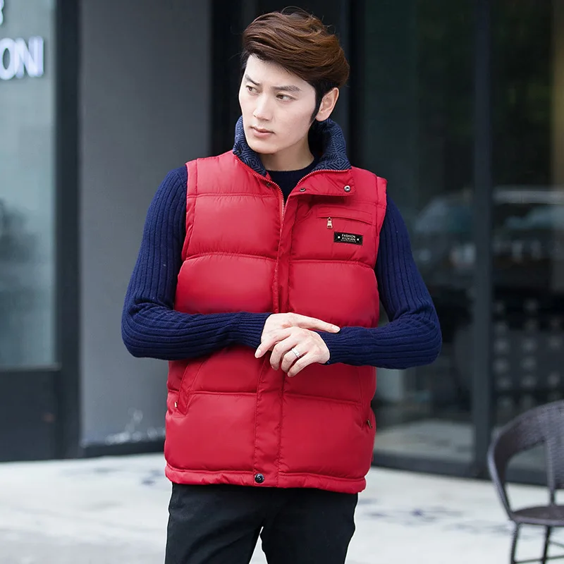 new Brand Men's Vest Jacket Coat Sleeveless Vests Homme Winter Casual men Plus size S-4XL Warm Jacket Vest Men Waistcoat 6 color
new Brand Men's Vest Jacket Coat Sleeveless Vests Homme Winter Casual men Plus size S-4XL Warm Jacket Vest Men Waistcoat 6 color