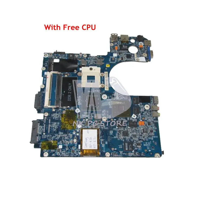 NOKOTION Notebook PC Motherboard For samsung R70 NP-R70 Main board PM965 DDR2 8600M Discrete Graphics Free CPU
NOKOTION Notebook PC Motherboard For samsung R70 NP-R70 Main board PM965 DDR2 8600M Discrete Graphics Free CPU