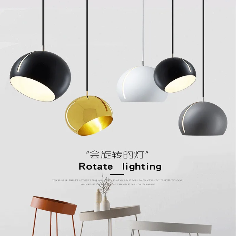 Simple Ball Round Chandelier New Designer Nordic Style Restaurant LED Pendant Lamp Art Study Bedroom Black White Yellow Gray
Simple Ball Round Chandelier New Designer Nordic Style Restaurant LED Pendant Lamp Art Study Bedroom Black White Yellow Gray