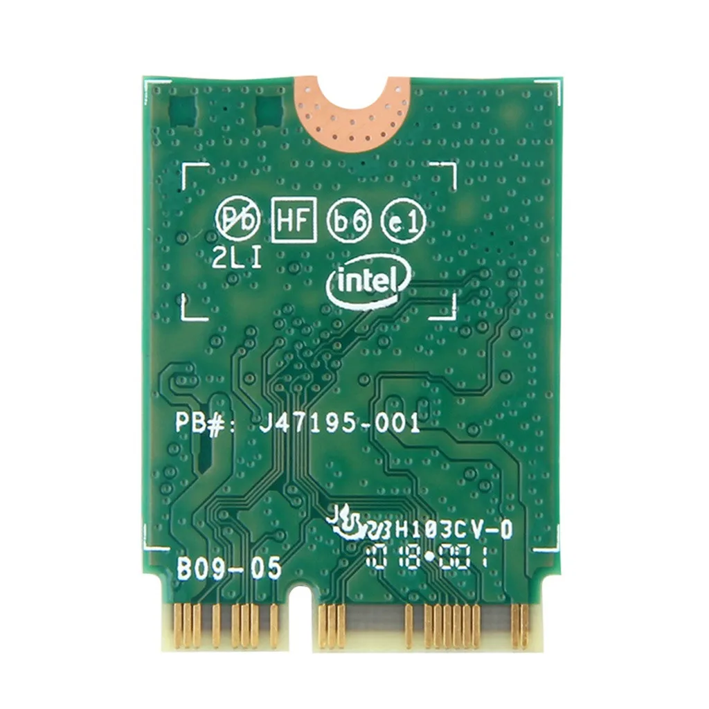Hot sale Intel 9560 9560NGW Wireless-AC Dual Band NGFF 867Mbps Wifi Network Card BT 4.2 Computer accessories Tablet Pc
Hot sale Intel 9560 9560NGW Wireless-AC Dual Band NGFF 867Mbps Wifi Network Card BT 4.2 Computer accessories Tablet Pc
