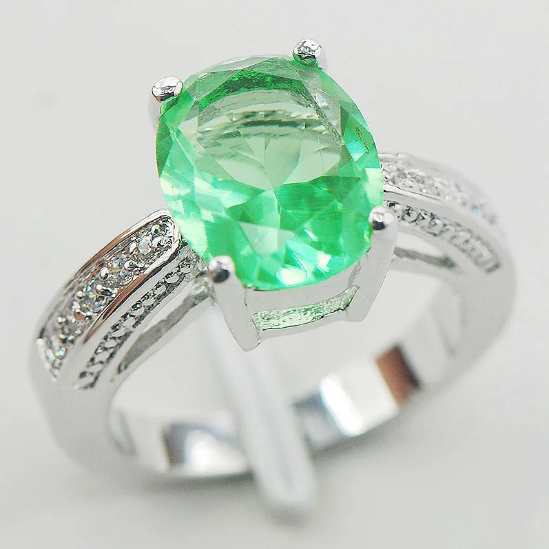 Женское серебряное кольцо Peridot с белым кристаллом и цирконием, 925 пробы, размер 5, 6, 7, 8, 9, F843
Женское серебряное кольцо Peridot с белым кристаллом и цирконием, 925 пробы, размер 5, 6, 7, 8, 9, F843