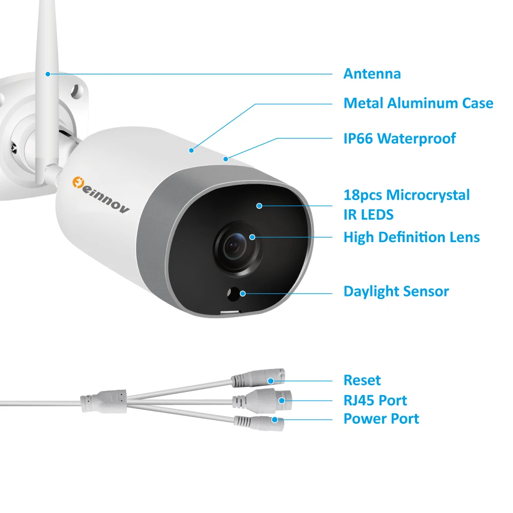 Wifi IP 5MP Outdoor Camera 1080P 2MP CCTV Two Way SD Audio Security HD Wireless Bullet ONVIF Video Surveillance P2P Waterproof
Wifi IP 5MP Outdoor Camera 1080P 2MP CCTV Two Way SD Audio Security HD Wireless Bullet ONVIF Video Surveillance P2P Waterproof