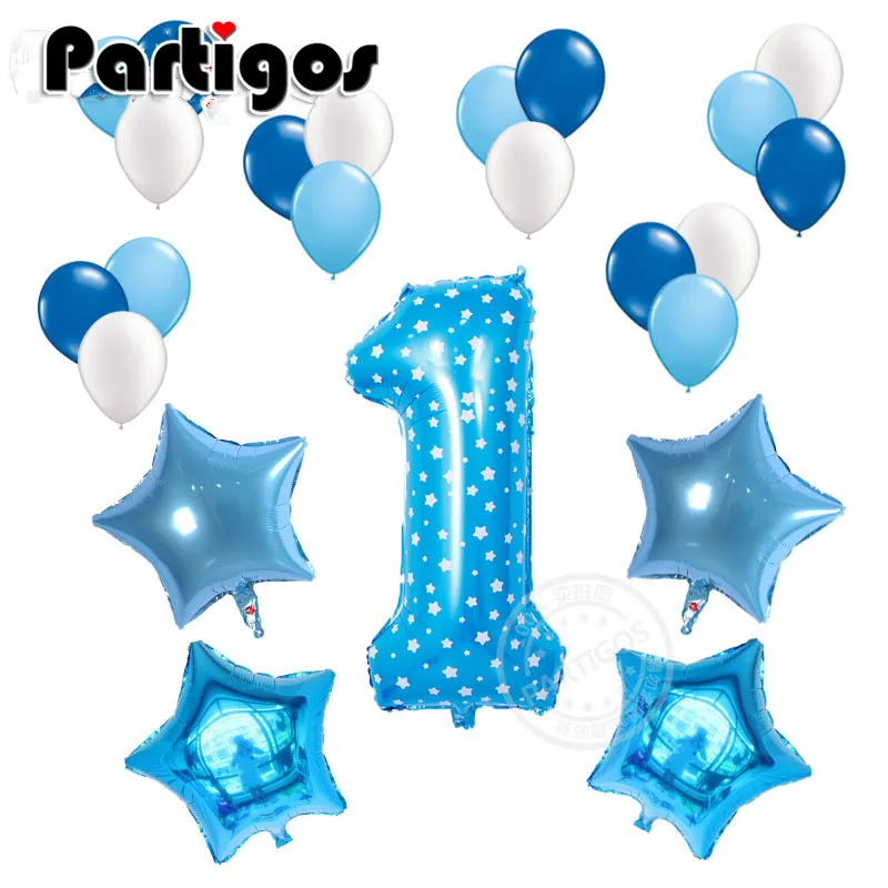 23pcs/lot 32inch Number Digit Foil Balloons Baby Shower 1st birthday Party Boy Star Helium 2.2g pink Blue Latex Globos Decor
23pcs/lot 32inch Number Digit Foil Balloons Baby Shower 1st birthday Party Boy Star Helium 2.2g pink Blue Latex Globos Decor