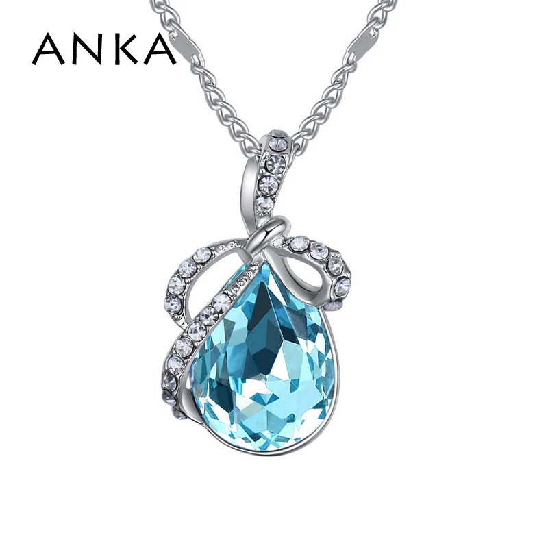 ANKA austrian water drop shape crystal pendant necklace simple style for women luxury wedding Crystals from Austria #26238
ANKA austrian water drop shape crystal pendant necklace simple style for women luxury wedding Crystals from Austria #26238
