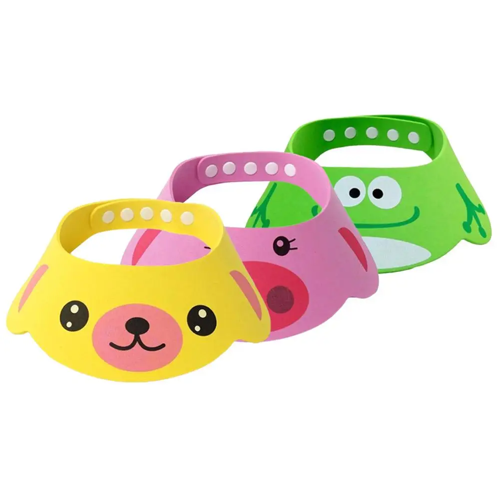 Cute Cartoon Animal Baby Bath Shower Shampoo Visor Kids Hair Washing Eye Shield Cap
Cute Cartoon Animal Baby Bath Shower Shampoo Visor Kids Hair Washing Eye Shield Cap
