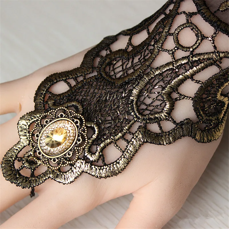 Retro Hot Sale Accessories Halloween Steampunk Lace Gloves Ladies Dresses Decorative Jewelry
Retro Hot Sale Accessories Halloween Steampunk Lace Gloves Ladies Dresses Decorative Jewelry