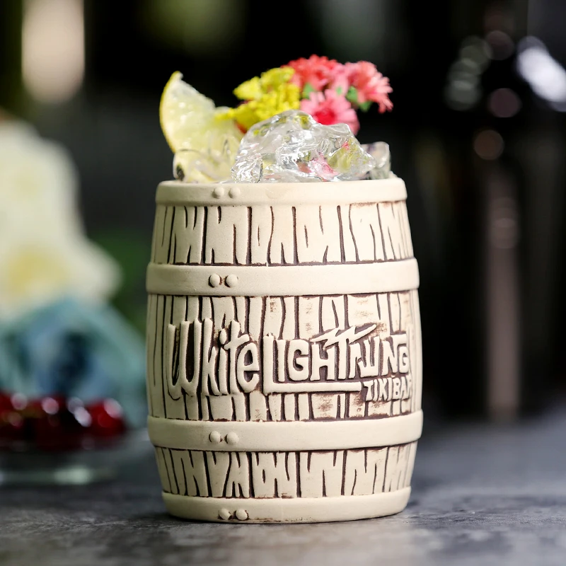 Ceramic wine barrel beer cup Hawaiian cocktail glass creative champagne cocktail mug and cup bar party drinkware beer mug
Ceramic wine barrel beer cup Hawaiian cocktail glass creative champagne cocktail mug and cup bar party drinkware beer mug
