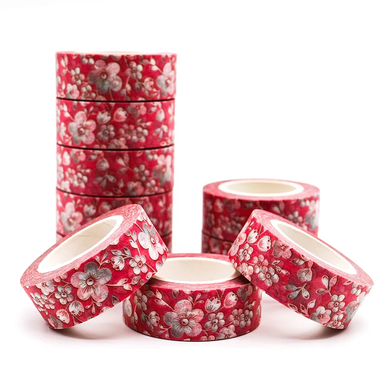 10m*15mm Creative Sakura Washi Tape Pattern Masking Tape Decorative Scrapbooking DIY Office Adhesive Tape 1 PCS
10m*15mm Creative Sakura Washi Tape Pattern Masking Tape Decorative Scrapbooking DIY Office Adhesive Tape 1 PCS
