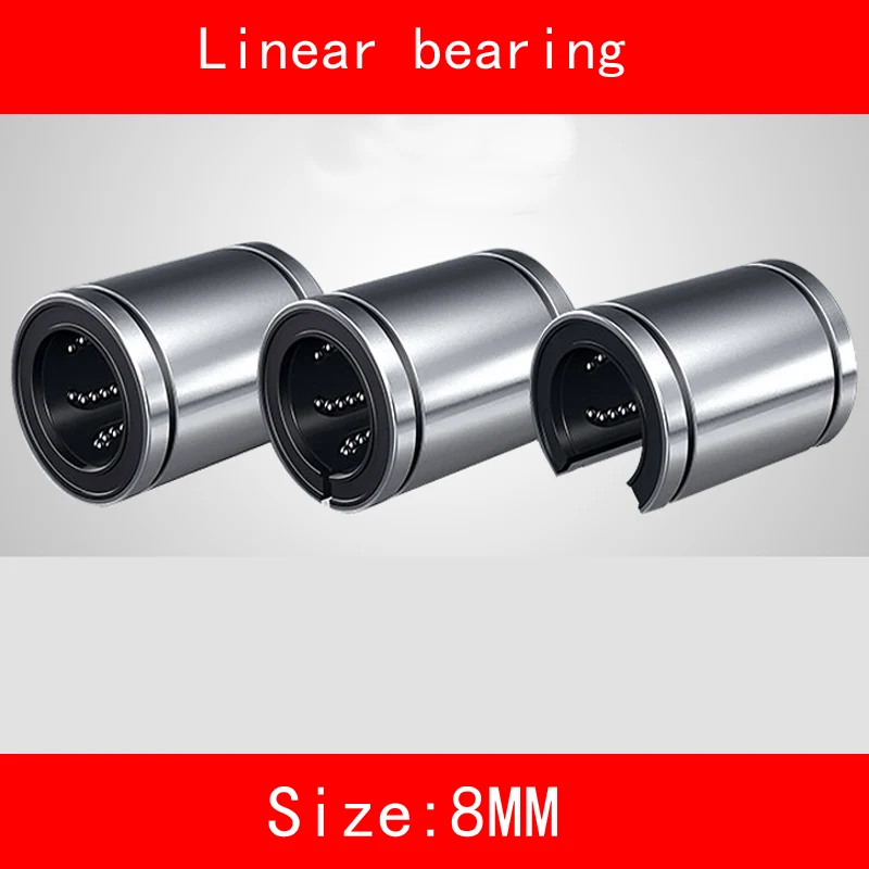 LM8UU 8mm linear ball bearing Linear Bearing 8mm 3d printer LM8 3D printer cnc parts
LM8UU 8mm linear ball bearing Linear Bearing 8mm 3d printer LM8 3D printer cnc parts