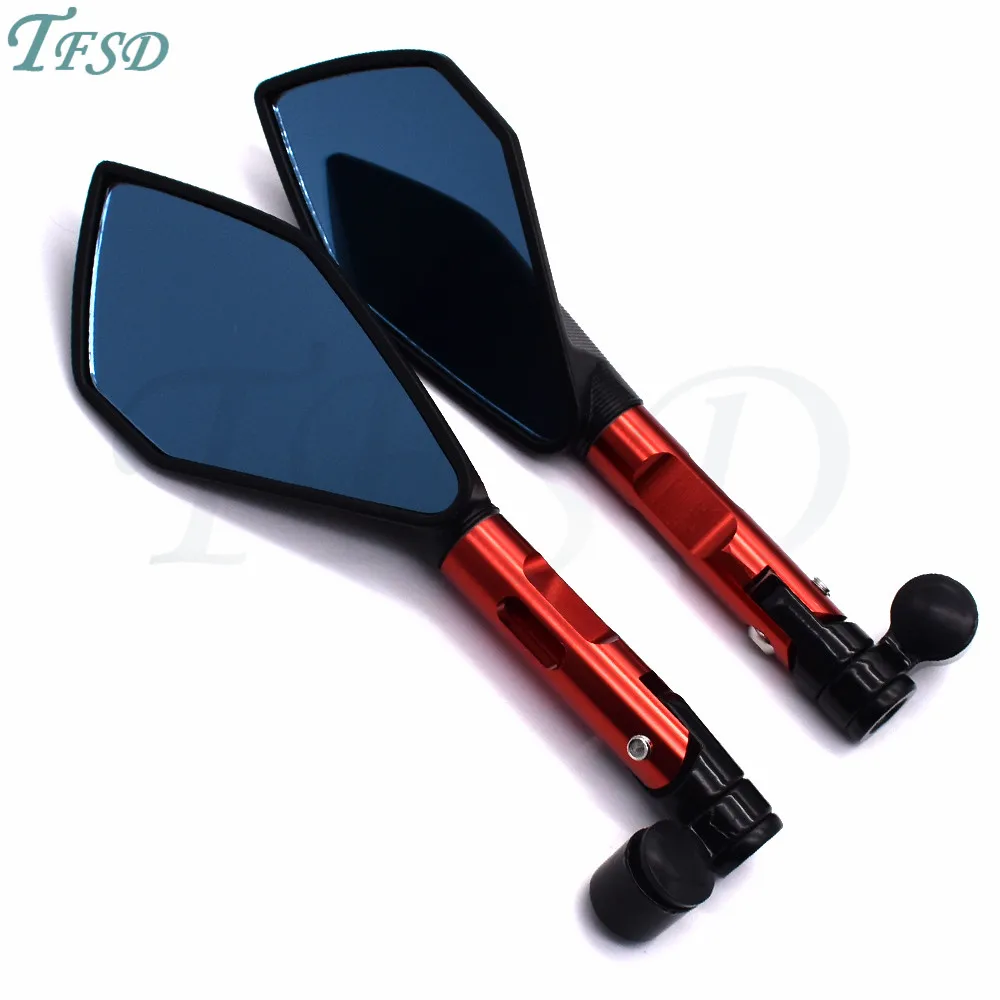 Universal 8mm 10mm Aluminum CNC Motorcycle Motorbike rearview back side rearview mirror colorful for Suzuki GSXR1000 GSR600
Universal 8mm 10mm Aluminum CNC Motorcycle Motorbike rearview back side rearview mirror colorful for Suzuki GSXR1000 GSR600